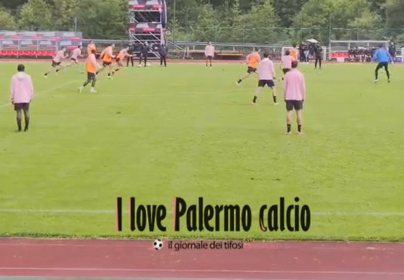 Palermo training camp: afternoon session concluded, time for practice...