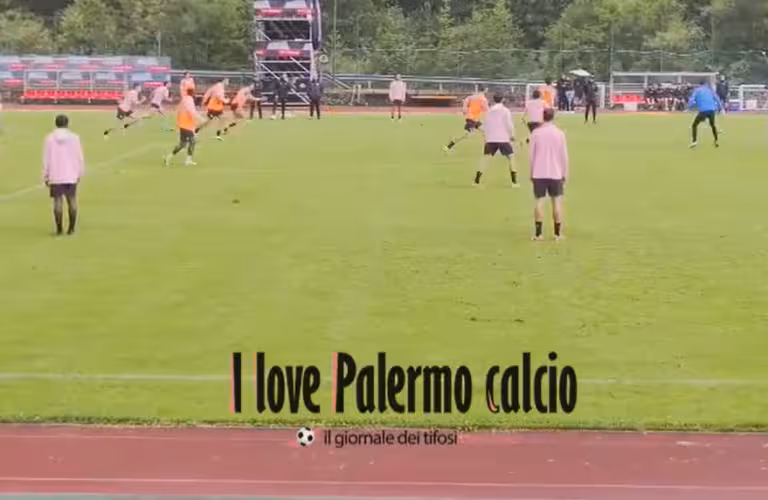 Palermo training camp: afternoon session concluded, time for practice...