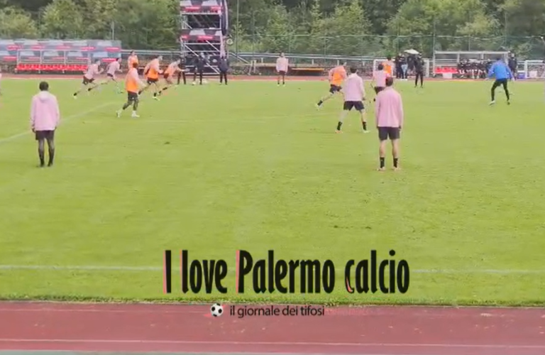 Palermo training camp: afternoon session concluded, time for practice...