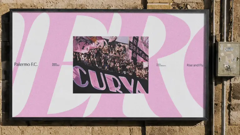 Palermo is changing its face, the club's new branding project has...