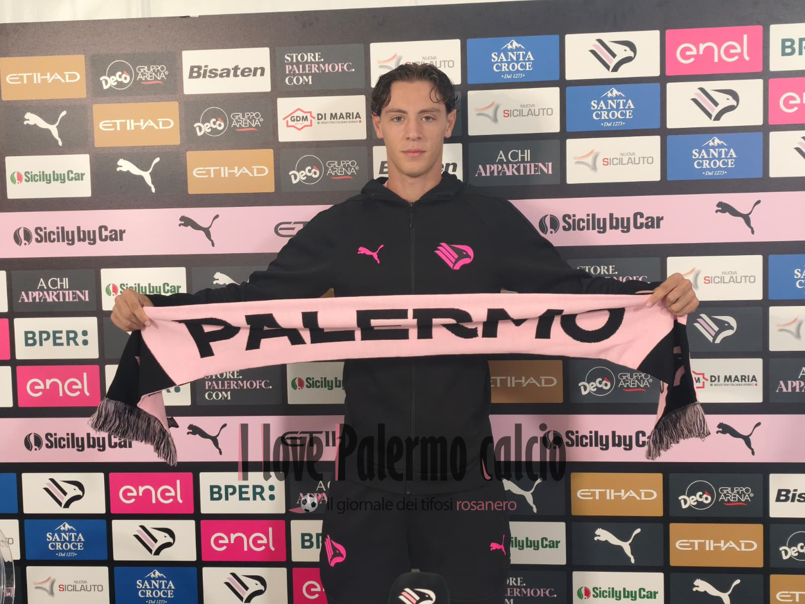 Palermo, Bozzolan introduces himself: «I have chosen an important...
