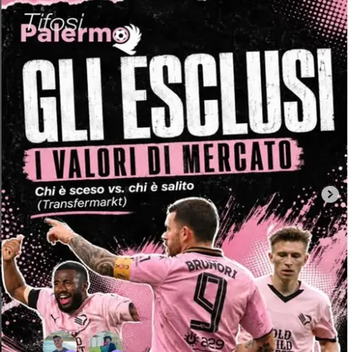 Palermo, who goes up and who goes down in the market valuations of...