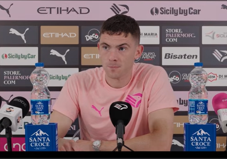 Palermo, Estevez introduces himself: «I didn't hesitate for a moment...