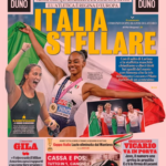 The front pages of the sports newspapers: Inter at work between...