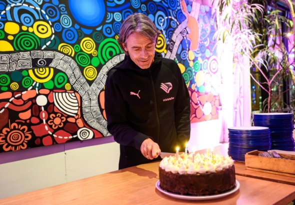 Palermo: birthday party in Australia for coach Inzaghi