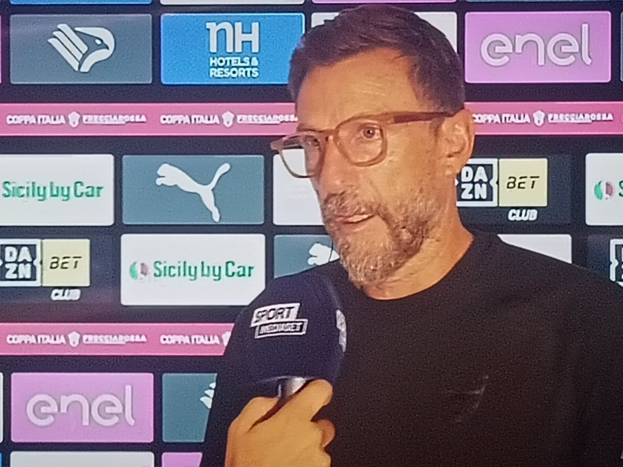 Lecce, Di Francesco: «Palermo started better than us. When you create...
