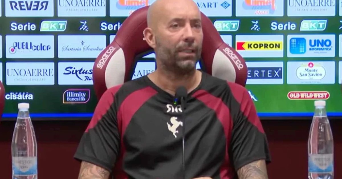 Arezzo, Bucchi: "Palermo is the strongest team, a...