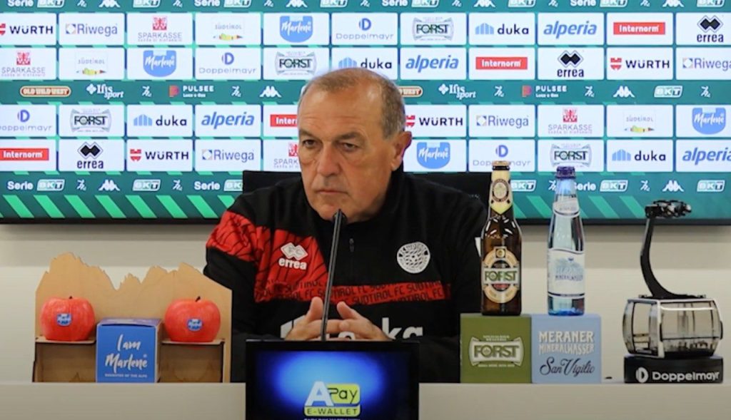 Castori: “Palermo is the team to beat, but nothing is taken for...