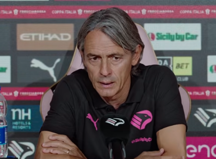 Palermo, Inzaghi: «We have all the possibilities to be able to do...