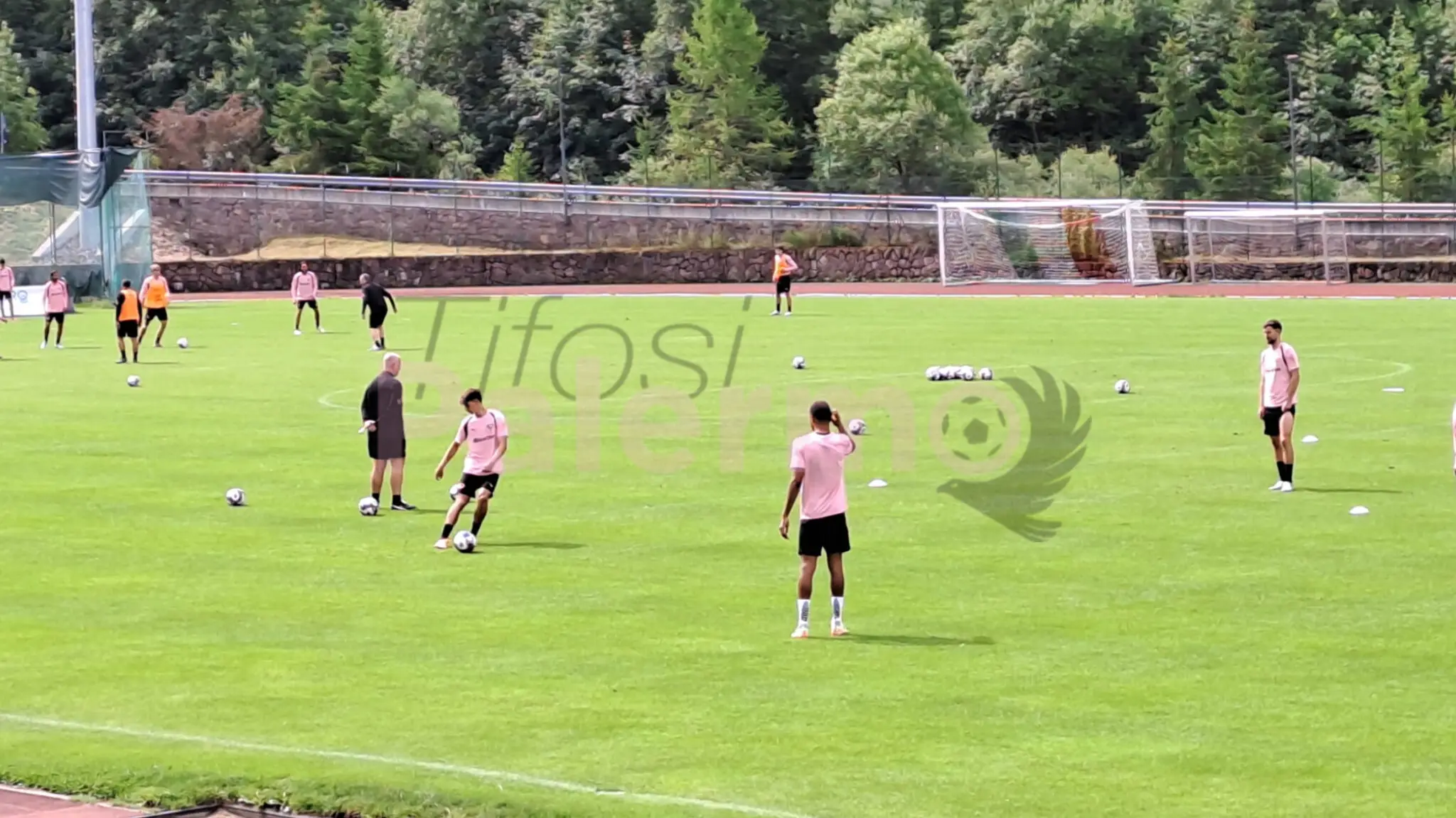 Palermo, today's training report