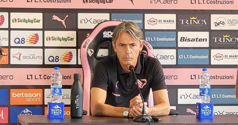 Palermo, Inzaghi: "Arezzo will need our best version"