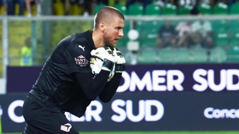 Palermo, Joronen tile: shock injury after three minutes