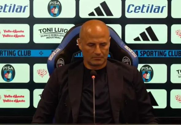 Pisa, Bianco doesn't hide: "I want to win even when I play cards"