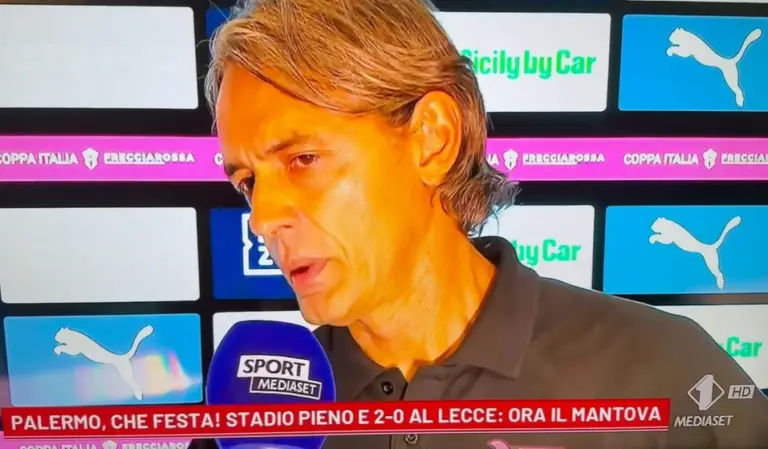 Palermo-Lecce, Inzaghi: «We need to raise the bar again. I fell in...