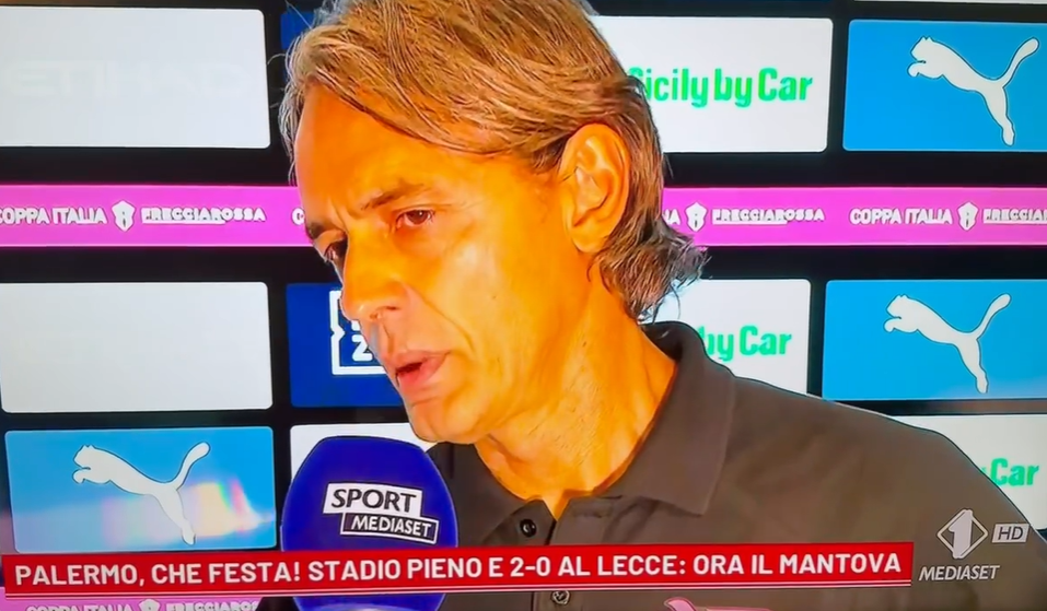 Palermo-Lecce, Inzaghi: «We need to raise the bar again. I fell in...