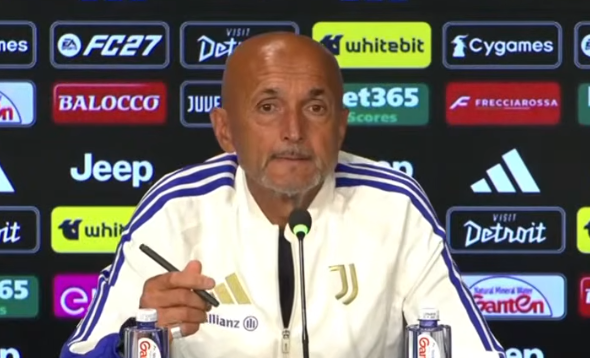 Juventus, Spalletti: «Perin comes to the bench, he will stay with us...