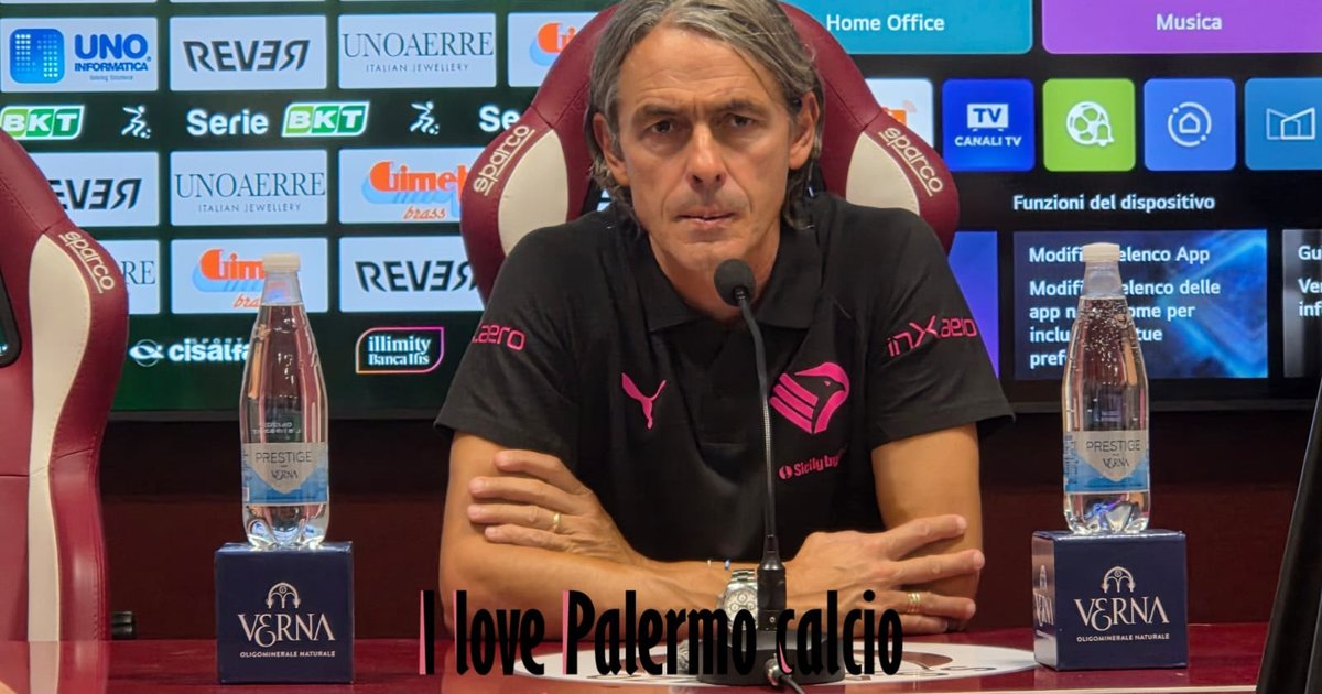 Arezzo-Palermo, Inzaghi: "These matches must be closed