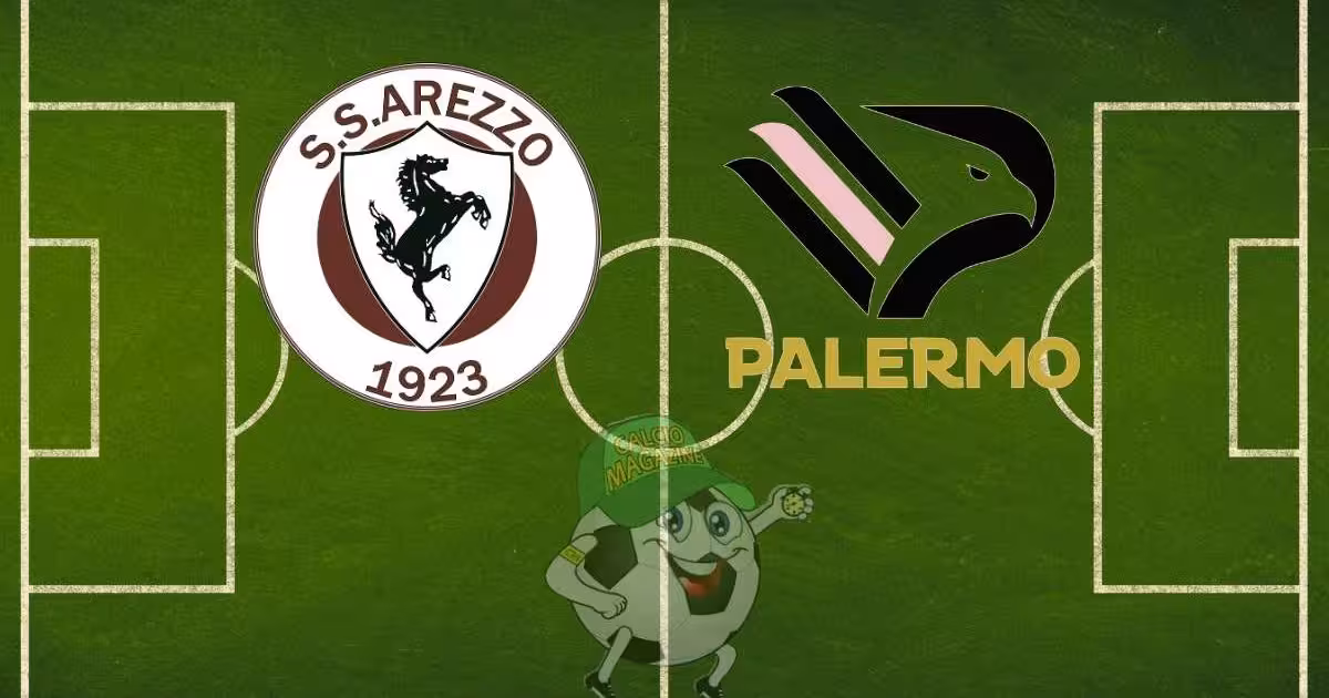 Arezzo-Palermo: live coverage and real-time results