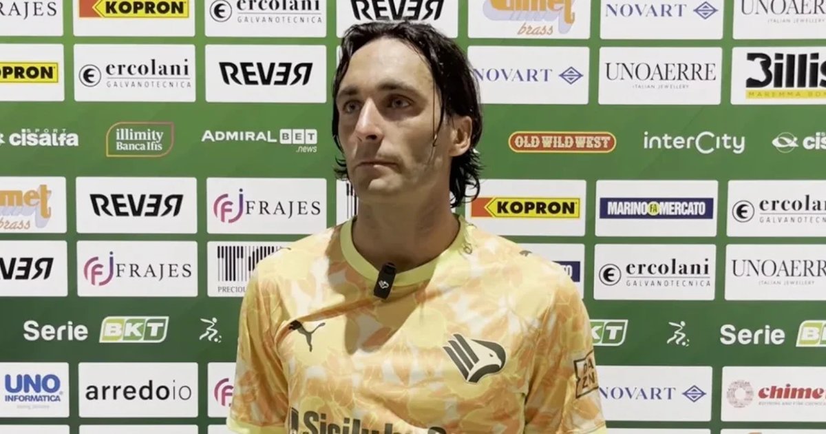 Arezzo - Palermo 2 - 3, Inzaghi and Augello in mixed