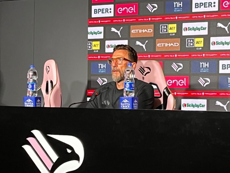 Palermo-Lecce, Di Francesco: «Rosanero moving to Serie B, enormous...