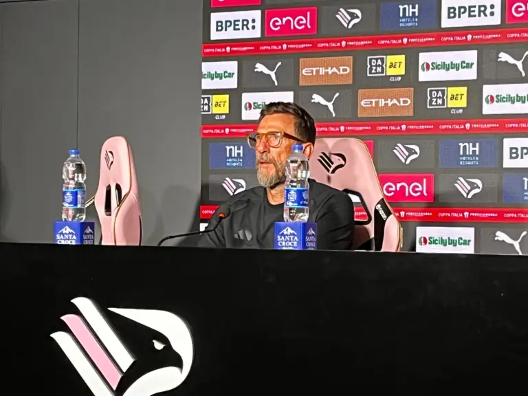 Palermo-Lecce, Di Francesco: «Rosanero moving to Serie B, enormous...