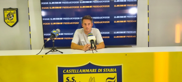 Juve Stabia, De Giorgio: «Playing in Palermo means getting used to...