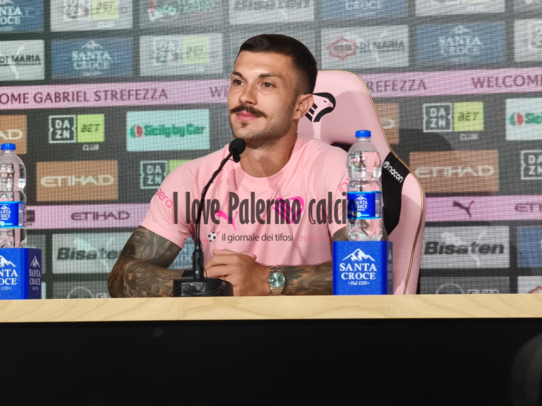 Palermo, Strefezza introduces himself: «I immediately fell in love...