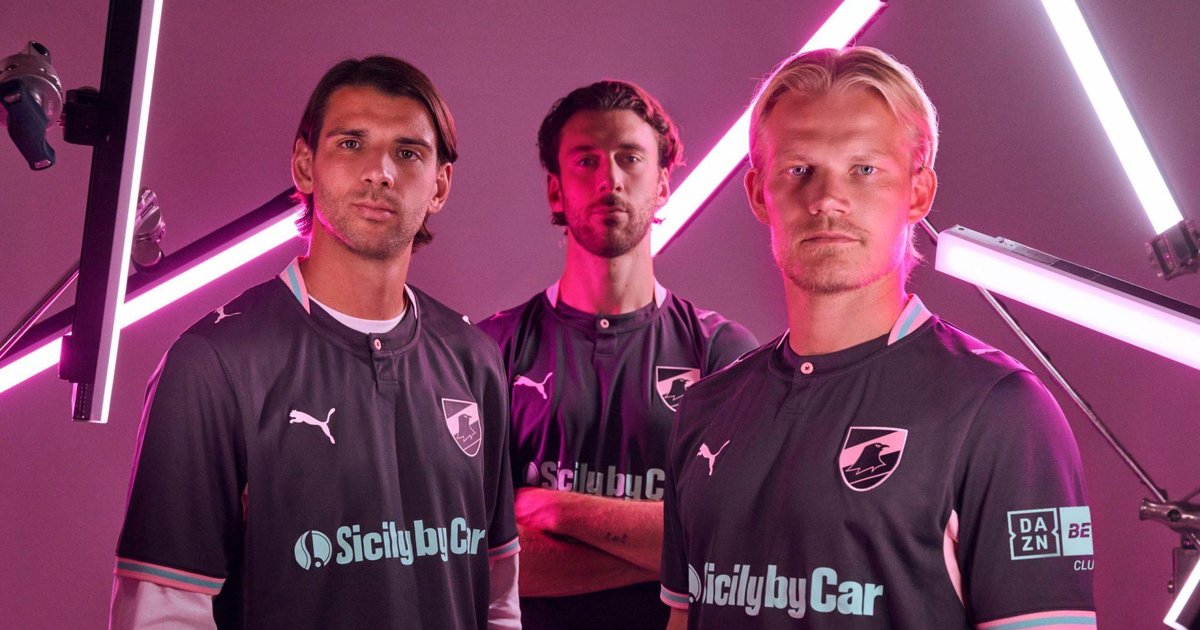 PUMA and Palermo FC present the new Neon Kit for the