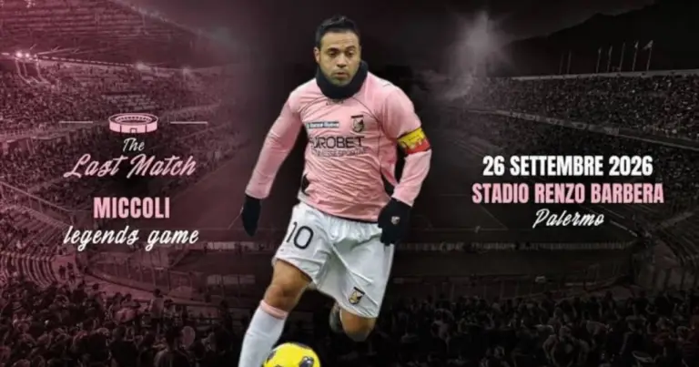 Last Match - Miccoli Legends Game: will be broadcast on TV