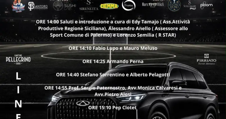 Palermo Football Meeting, defined the scale: from...