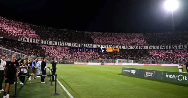 Palermo, 6 thousand euro fine after Sampdoria