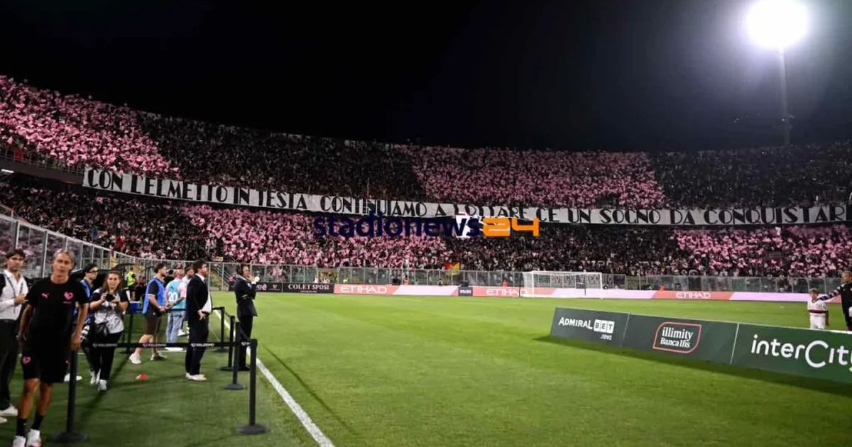 Palermo, 6 thousand euro fine after Sampdoria