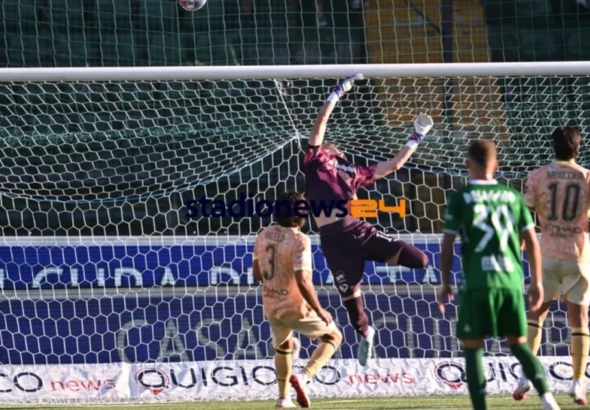 Avellino - Palermo, Mattia Fortin voted best in the field