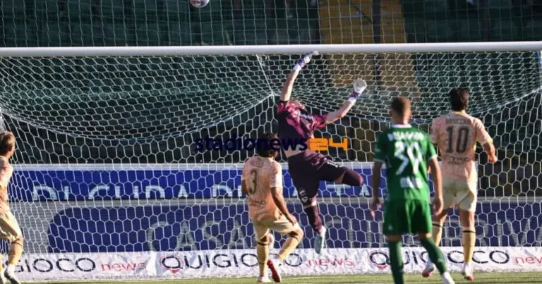 Avellino - Palermo, Mattia Fortin voted best in the field