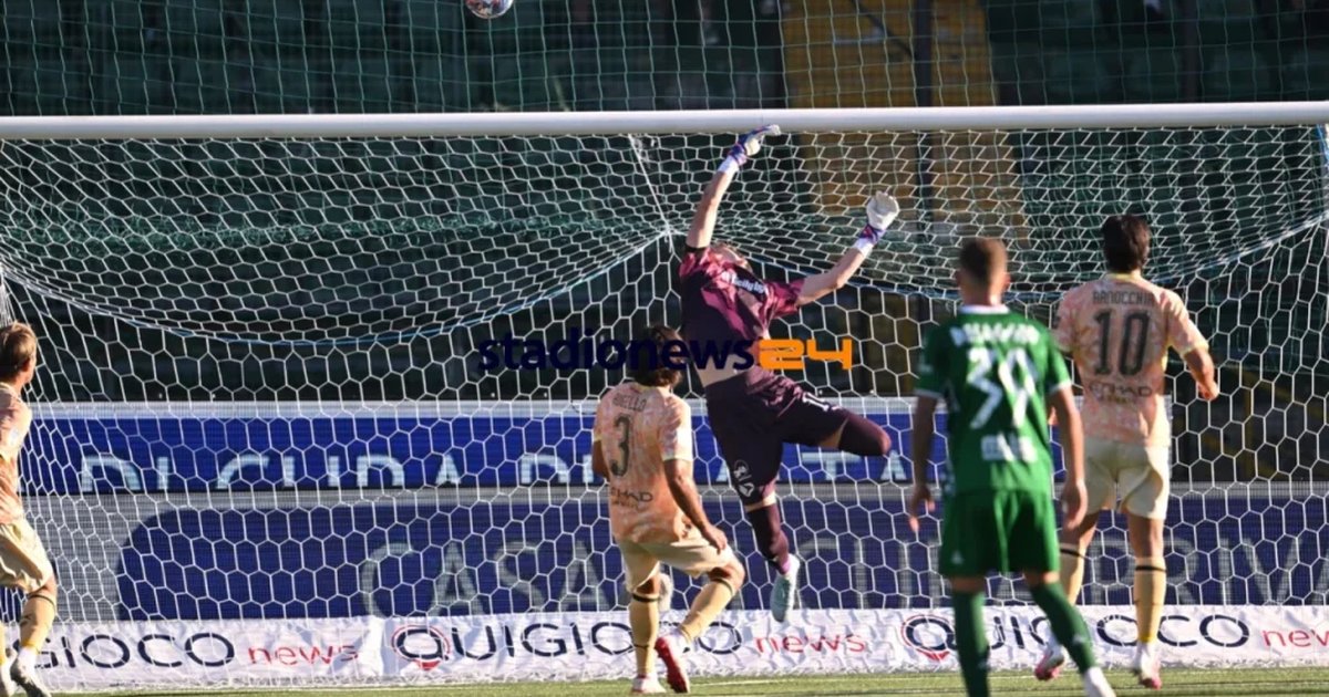 Avellino - Palermo, Mattia Fortin voted best in the field