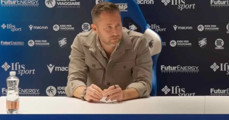 Sampdoria, Fredberg: "We want to stay at the top, but