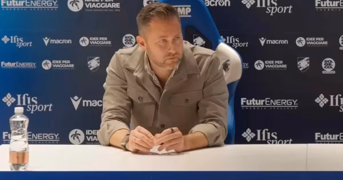 Sampdoria, Fredberg: "We want to stay at the top, but