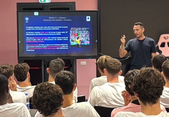 Palermo, at the CFA meeting with the referee Abisso: focus