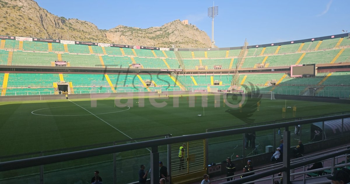 Palermo-Sampdoria, guest sector open to football schools