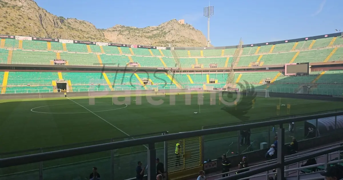 Palermo-Sampdoria, guest sector open to football schools