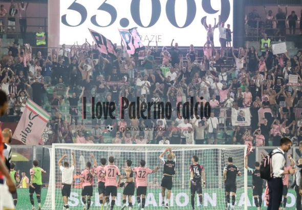 Palermo: "Barbera, Serie A numbers: almost 30 thousand with