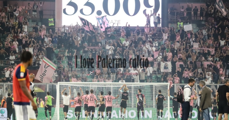 Palermo: "Barbera, Serie A numbers: almost 30 thousand with