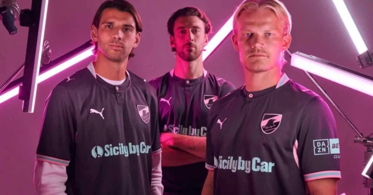 Palermo, the new Neon Kit presented: the historic 1987