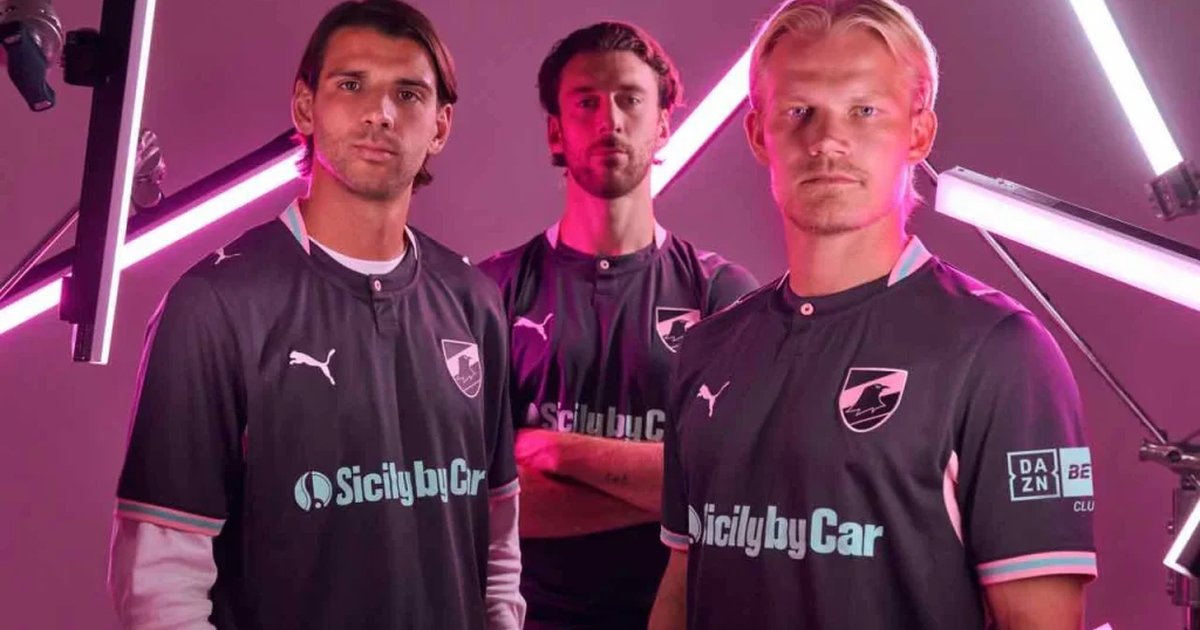 Palermo, the new Neon Kit presented: the historic 1987