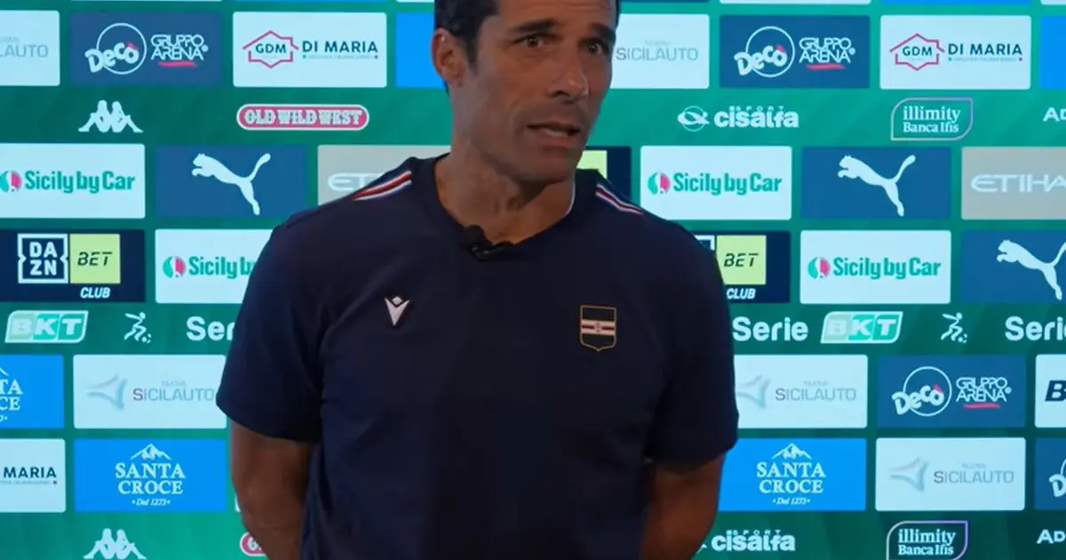 Palermo-Sampdoria, Corradi: "The 3-1 is quite a false