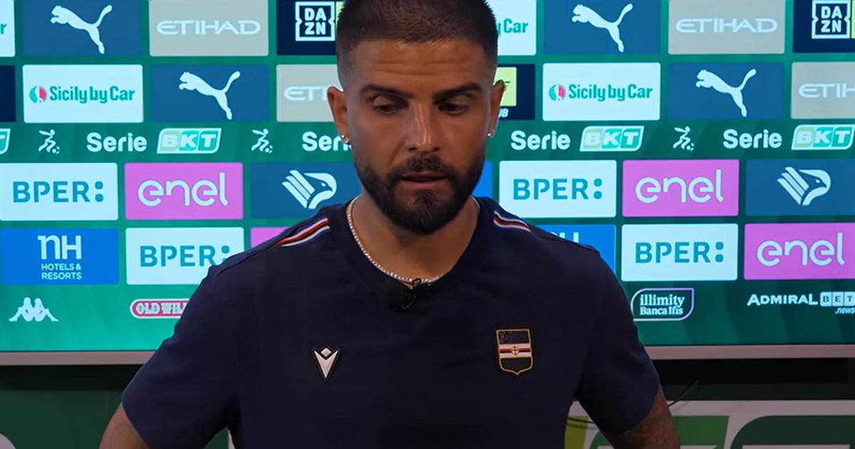Palermo-Sampdoria, Insigne: "If you just look at the result