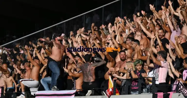 Palermo, sold-out trip to Avellino: fans push towards
