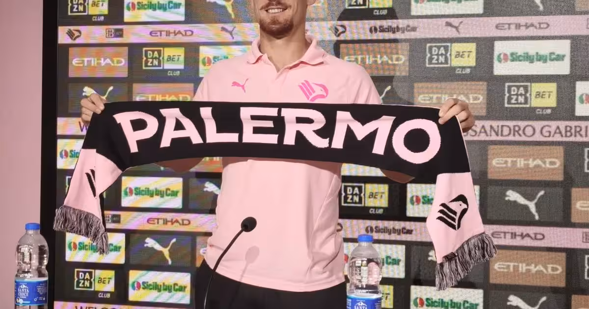 Gabrielloni introduces himself: "In Palermo I