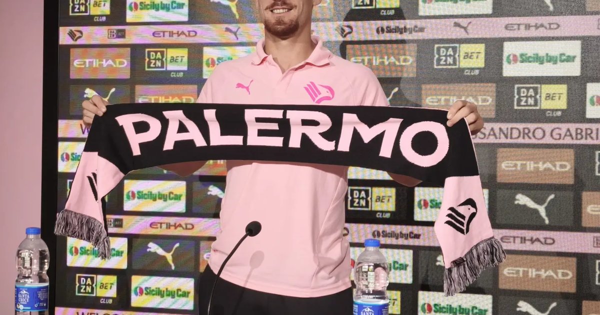 Gabrielloni introduces himself: "In Palermo I