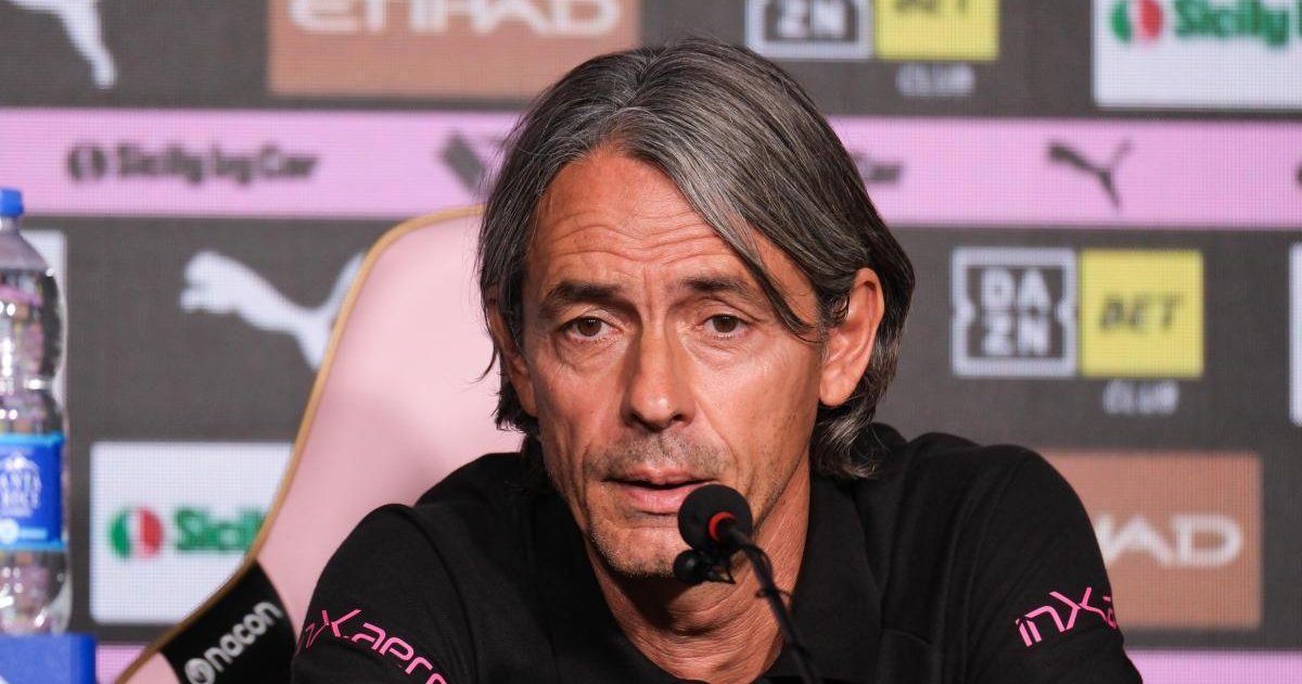 Palermo, Inzaghi: "There's one thing I didn't like"